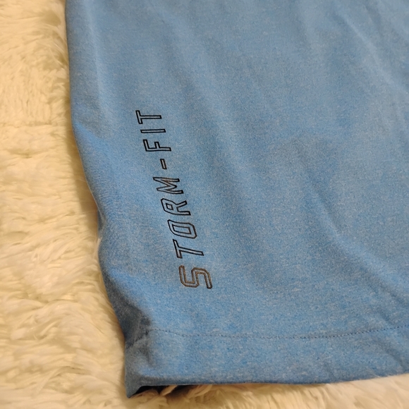 Men's Nike Golf Storm Fit Jacket Sz L Blue & Black - Picture 7 of 16